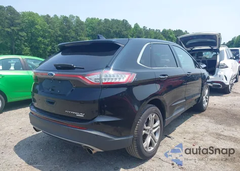 2018 Ford Edge Titanium из США, поврежденный, VIN 2FMPK3K97JBB06205